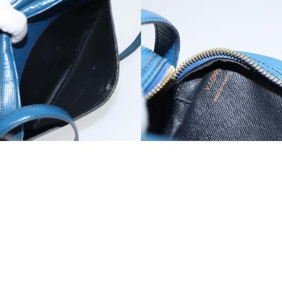 LOUIS VUITTON Epi June Feuille Shoulder Bag Blue M52155 - Picture 13 of 13